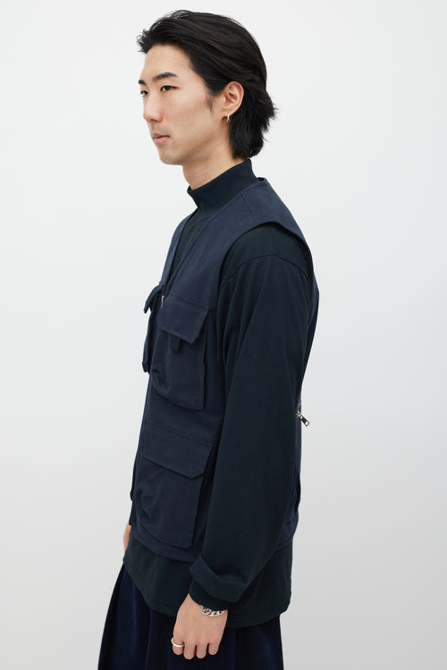 Tilley Navy Cargo Vest