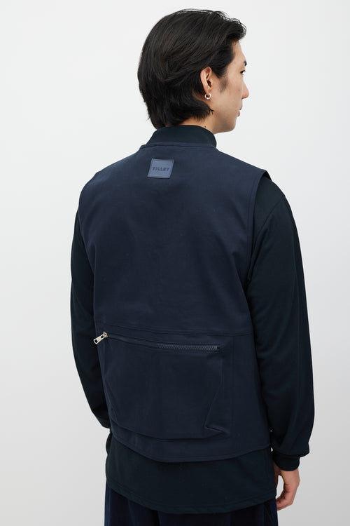 Tilley Navy Cargo Vest