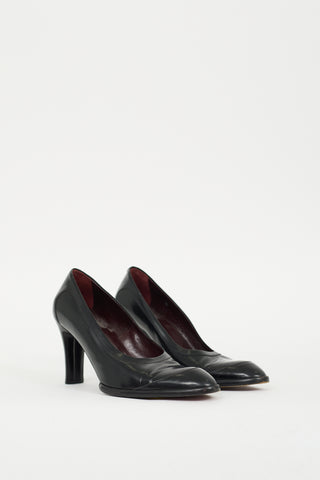 Tod
s Black Leather Pump