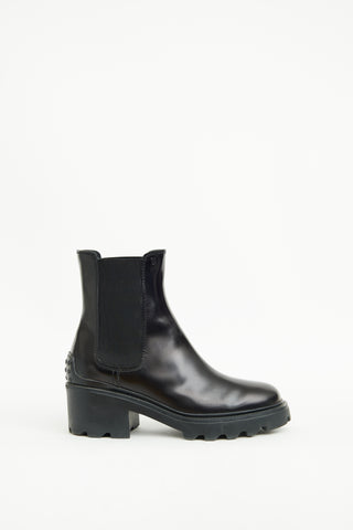 Tod
s Black Gomma Carro Ankle Boot