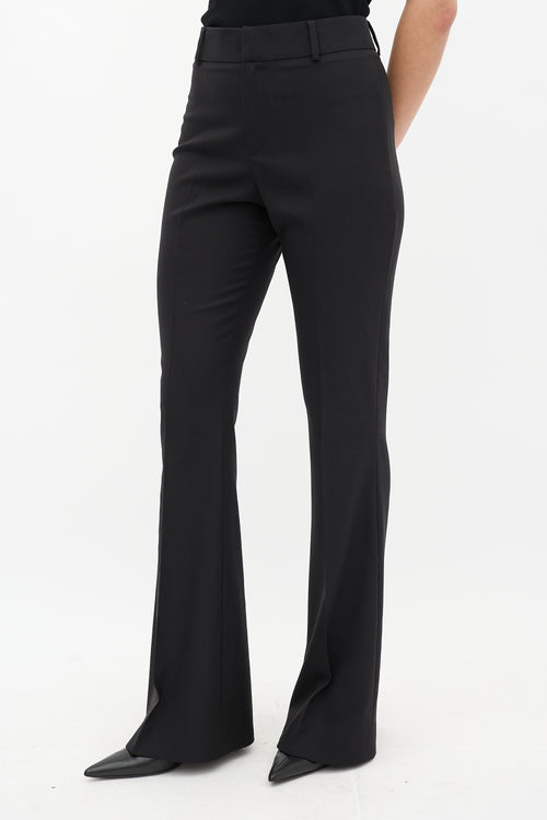 Tom Ford Black High Rise Flared Trouser