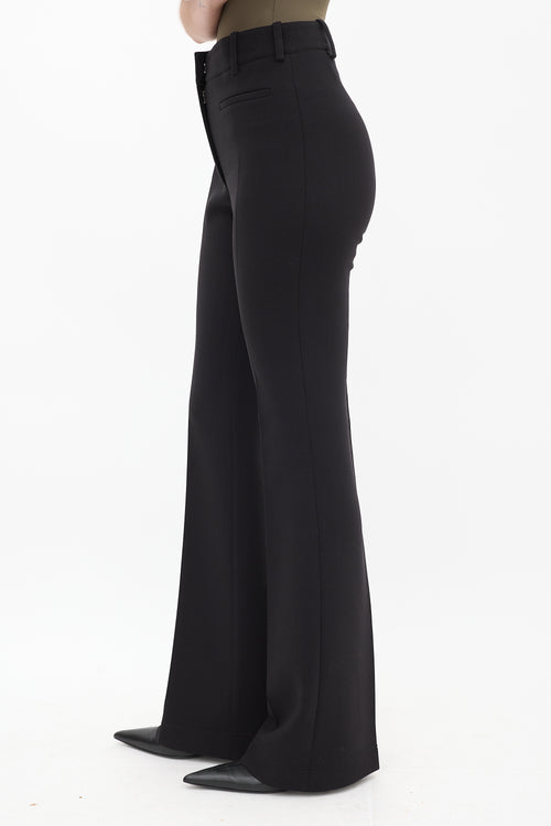 Tom Ford Black Straight Leg Trouser