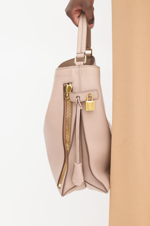 Tom Ford Pink Leather Alix Bag