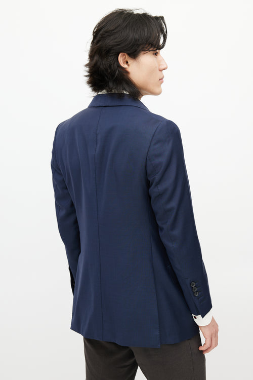 Tom Ford Navy Wool Four Pocket Blazer