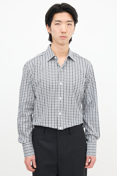 Tom Ford Gingham Check Shirt