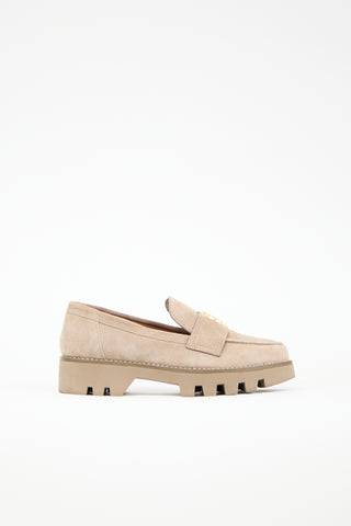 Tory Burch Suede Mini Everly Loafer