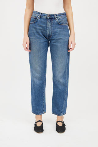 Toteme Medium Wash Tapered Jeans