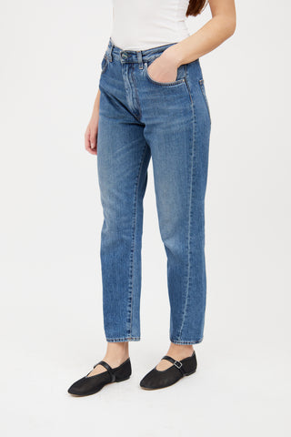 Toteme Medium Wash Tapered Jeans