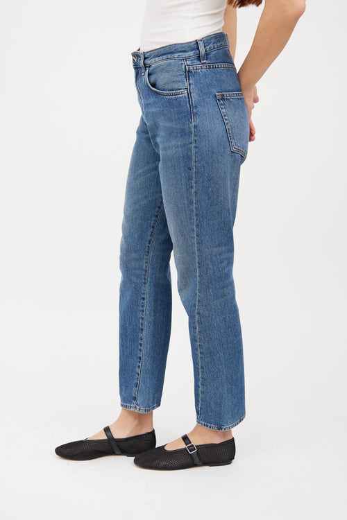 Toteme Medium Wash Tapered Jeans