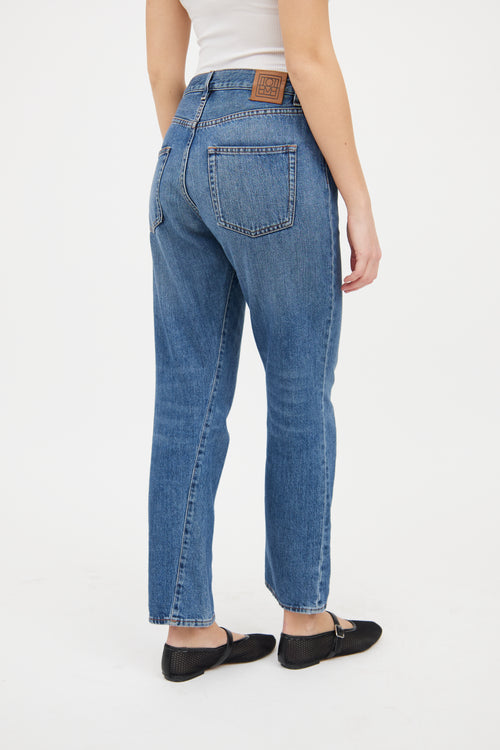 Toteme Medium Wash Tapered Jeans