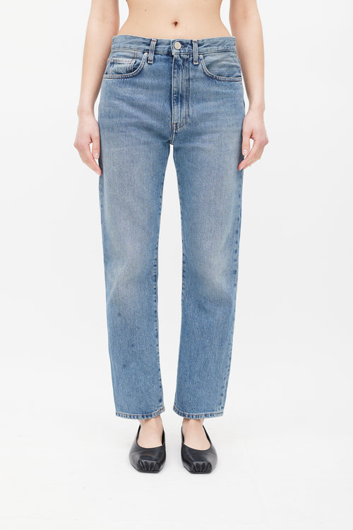 Totême Medium Wash Straight Jeans