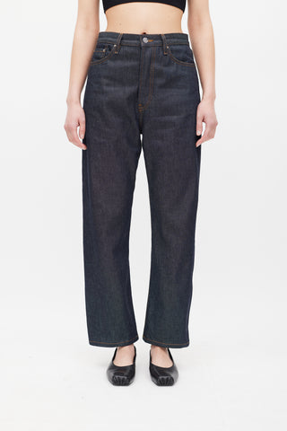 Totême Raw Denim Twisted Seam Jeans