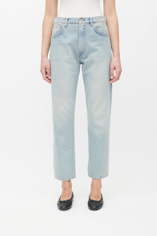 Totême Blue Light Wash Original Twisted Jeans