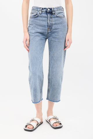 Toteme Light Wash Classic Cut Jeans