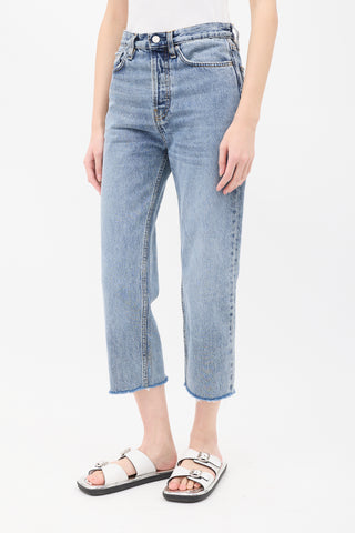 Toteme Light Wash Classic Cut Jeans