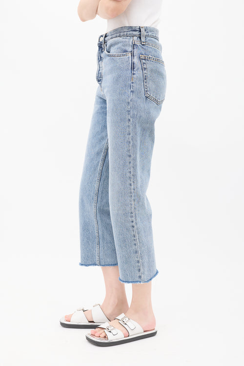 Toteme Light Wash Classic Cut Jeans