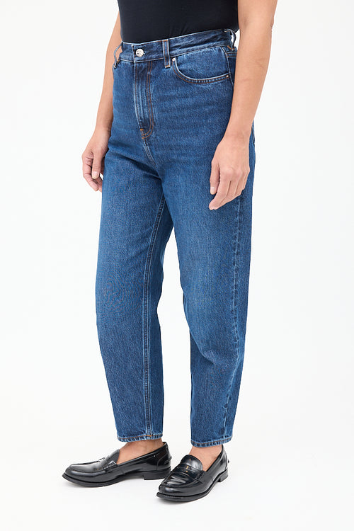 Toteme Medium Wash Tapered Jeans