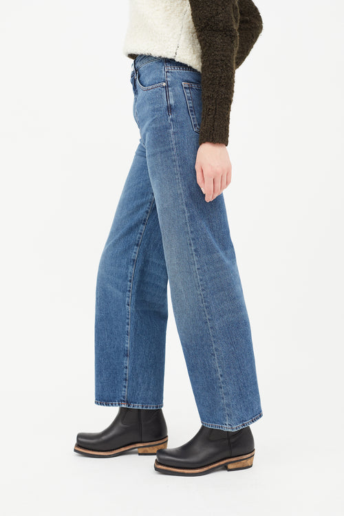 Totême Mid Wash Flare Fit Jeans