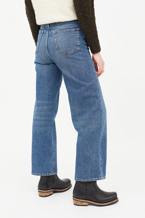 Totême Mid Wash Flare Fit Jeans