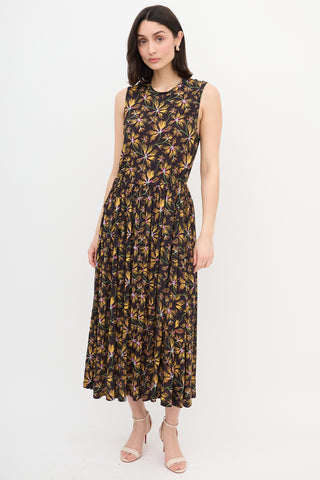 Ulla Johnson Clea Floral Midi Dress