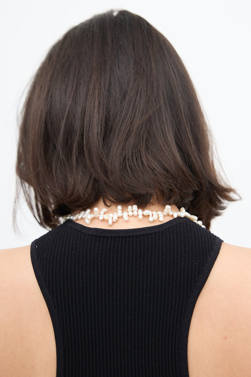 VSP Archive Fresh Pearl Beaded Necklace