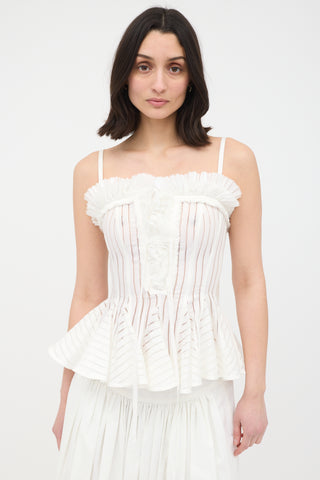 UNTTLD Penelope Bustier Top