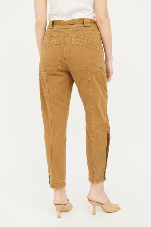 Ulla Johnson Brown Tapered Pant