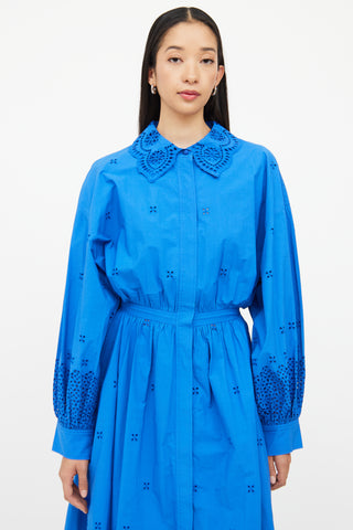 Ulla Johnson Blue Collar Adette Dress