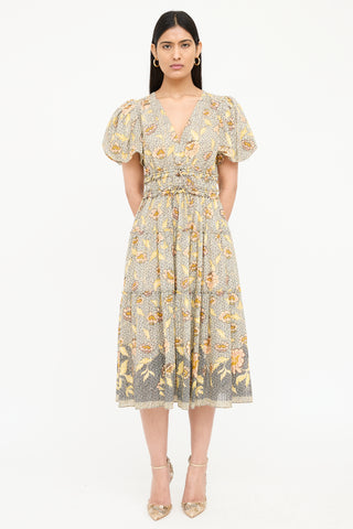 Ulla Johnson Eloisa Leaf Dress