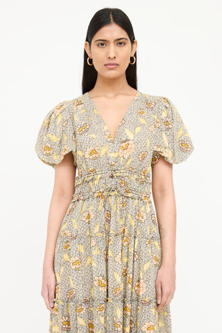 Ulla Johnson Eloisa Leaf Dress