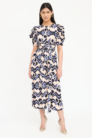 Ulla Johnson Marion Abstract Print Dress