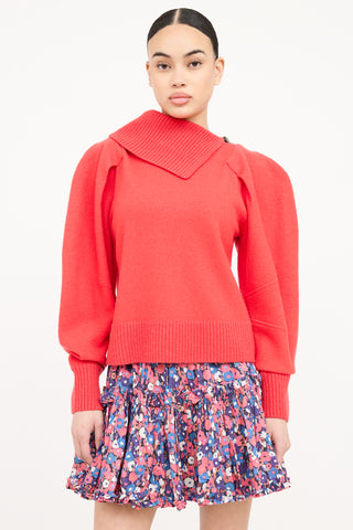 Ulla Johnson Wool Knit Chunky Sweater