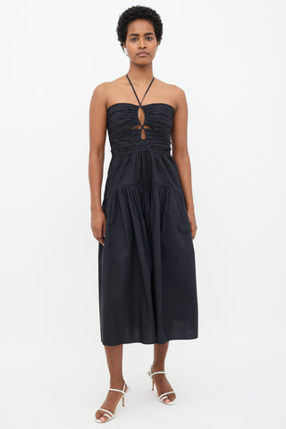 Ulla Johnson SS 2022 Ella Tie Neck Dress