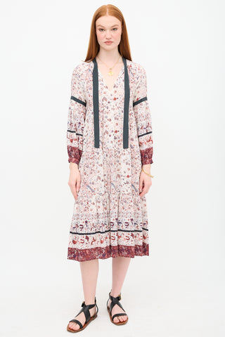 Ulla Johnson Silk Floral Isabetta Dress