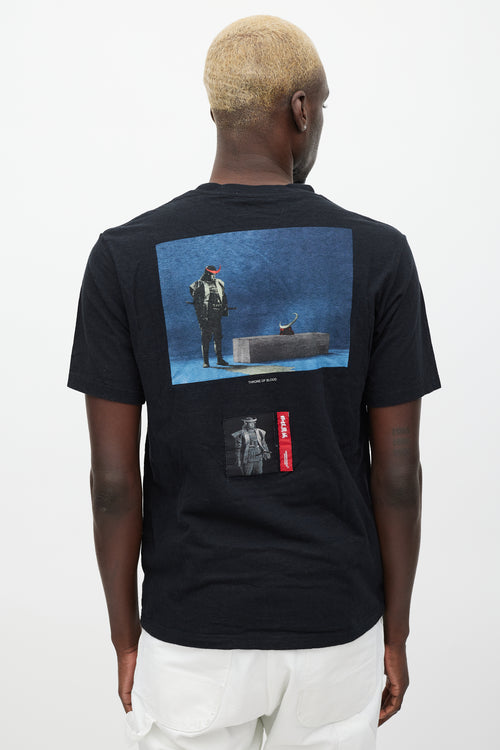 Undercover Black 
Multicolour Throne Of Blood T-Shirt