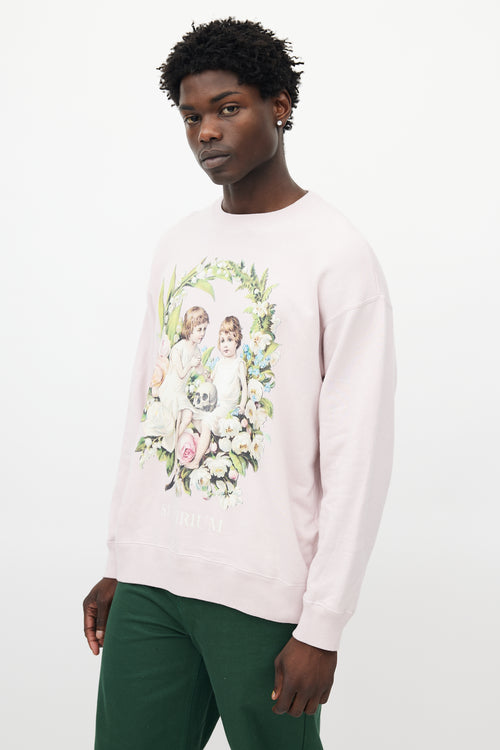 Undercover Pink 
Multicolour Suspirium Sweatshirt