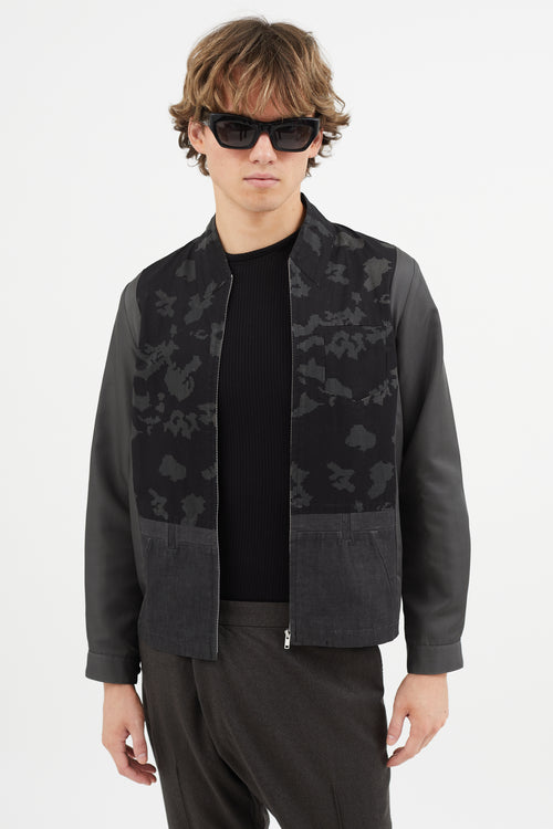 Undercover Spring 2001 Chaotic Discord Black 
Grey Camo Jacket