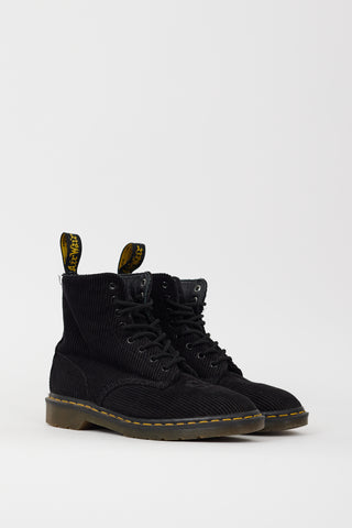 Undercover X Dr. Martens Black Corduroy 1460 Boot