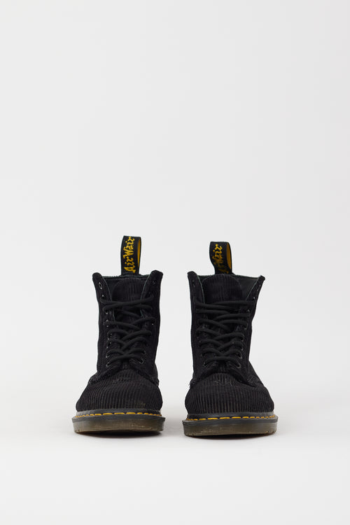 Undercover X Dr. Martens Black Corduroy 1460 Boot