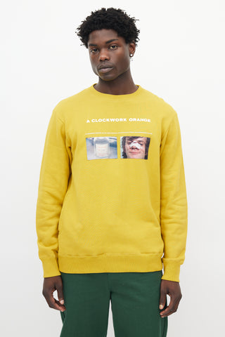 Undercover Yellow 
Multicolour A Clockwork Orange Sweatshirt