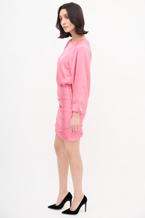 Veronica Beard Pink Sherbert Gracelynn Dress