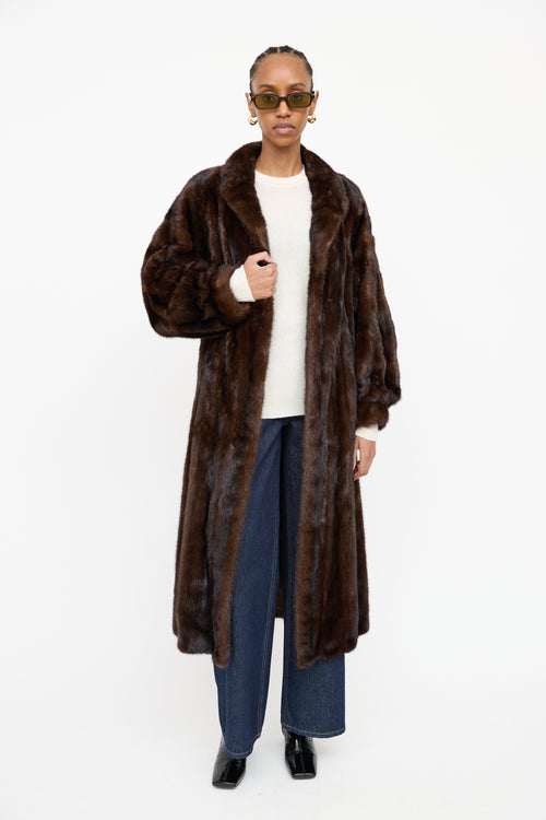 VSP Archive Benzing Fur Collar Coat