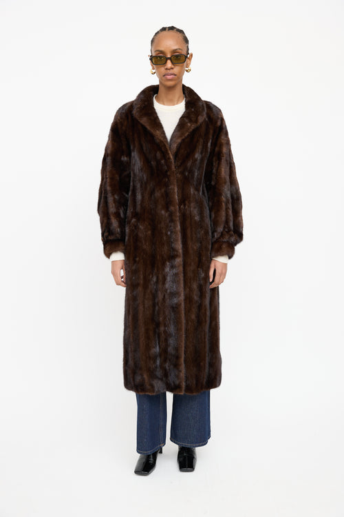 VSP Archive Benzing Fur Collar Coat