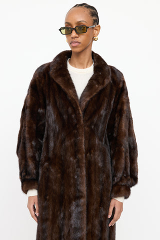 VSP Archive Benzing Fur Collar Coat