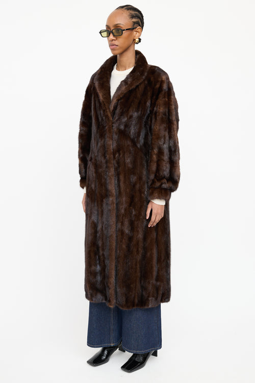 VSP Archive Benzing Fur Collar Coat