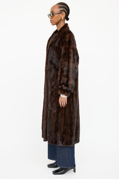 VSP Archive Benzing Fur Collar Coat