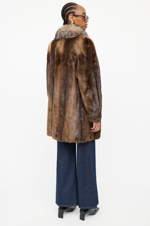 VSP Archive UM Trim Fur Coat