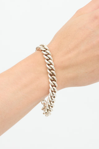 VSP Archive Silver Chunky Cuban Link Bracelet