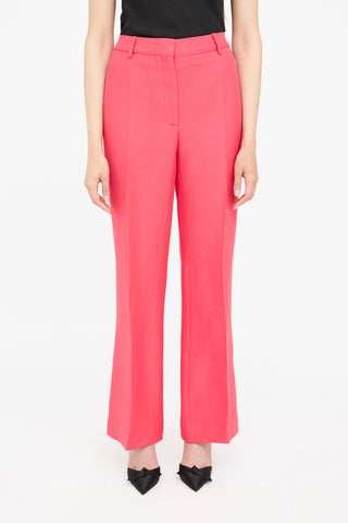 ValentinoSilk 
Wool Pleated Pant