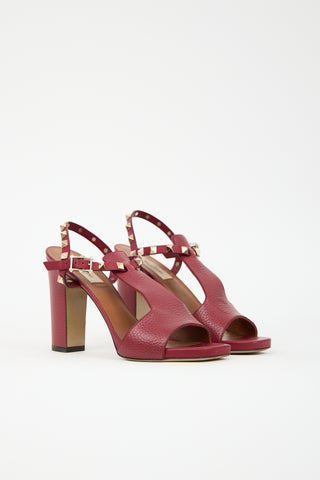 Valentino Rockstud Caged Heel